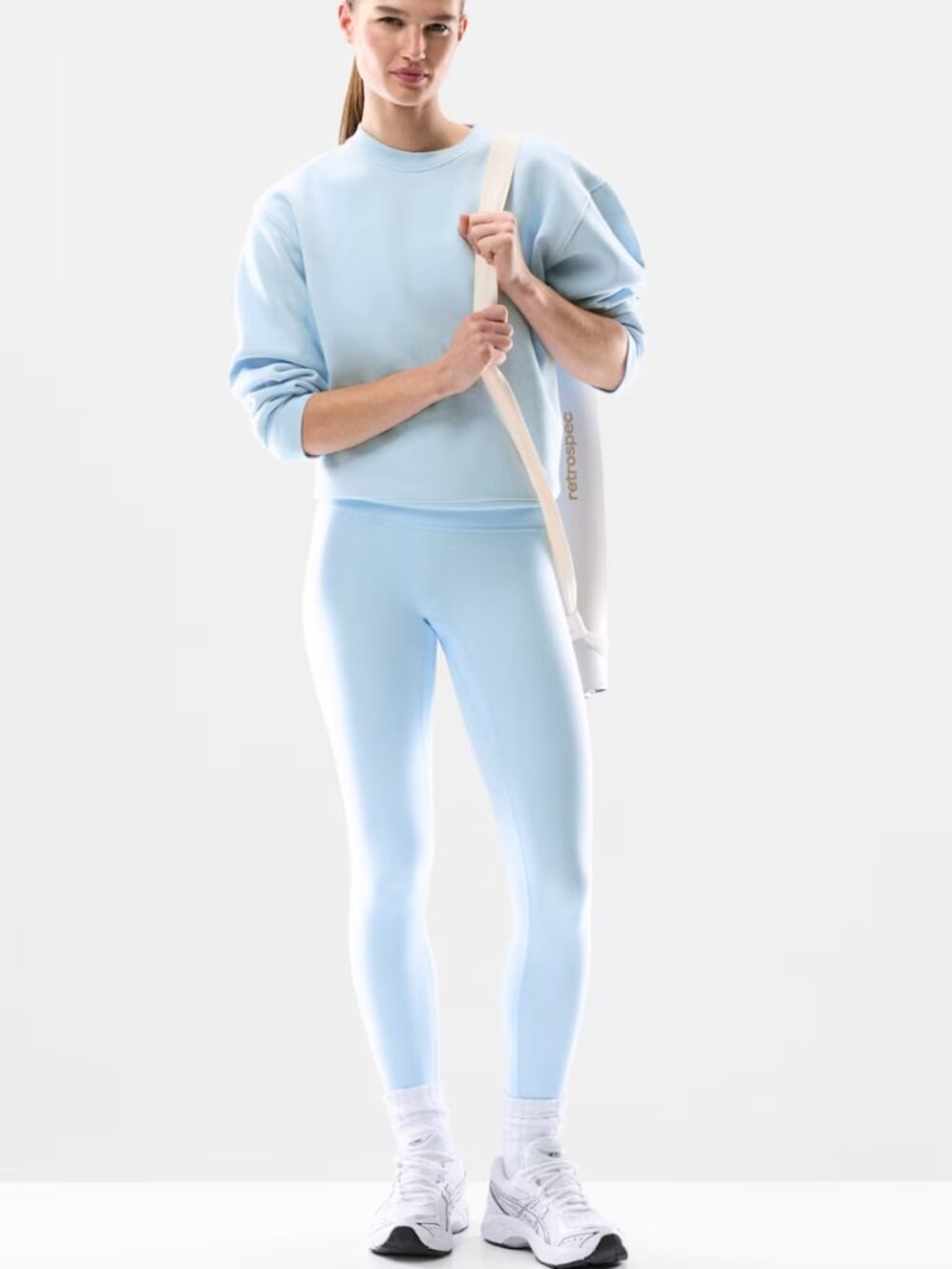 Aritzia New with Tags Cheeky Infinite High Rise Legging Villa Blue Sz 2 MSRP $78